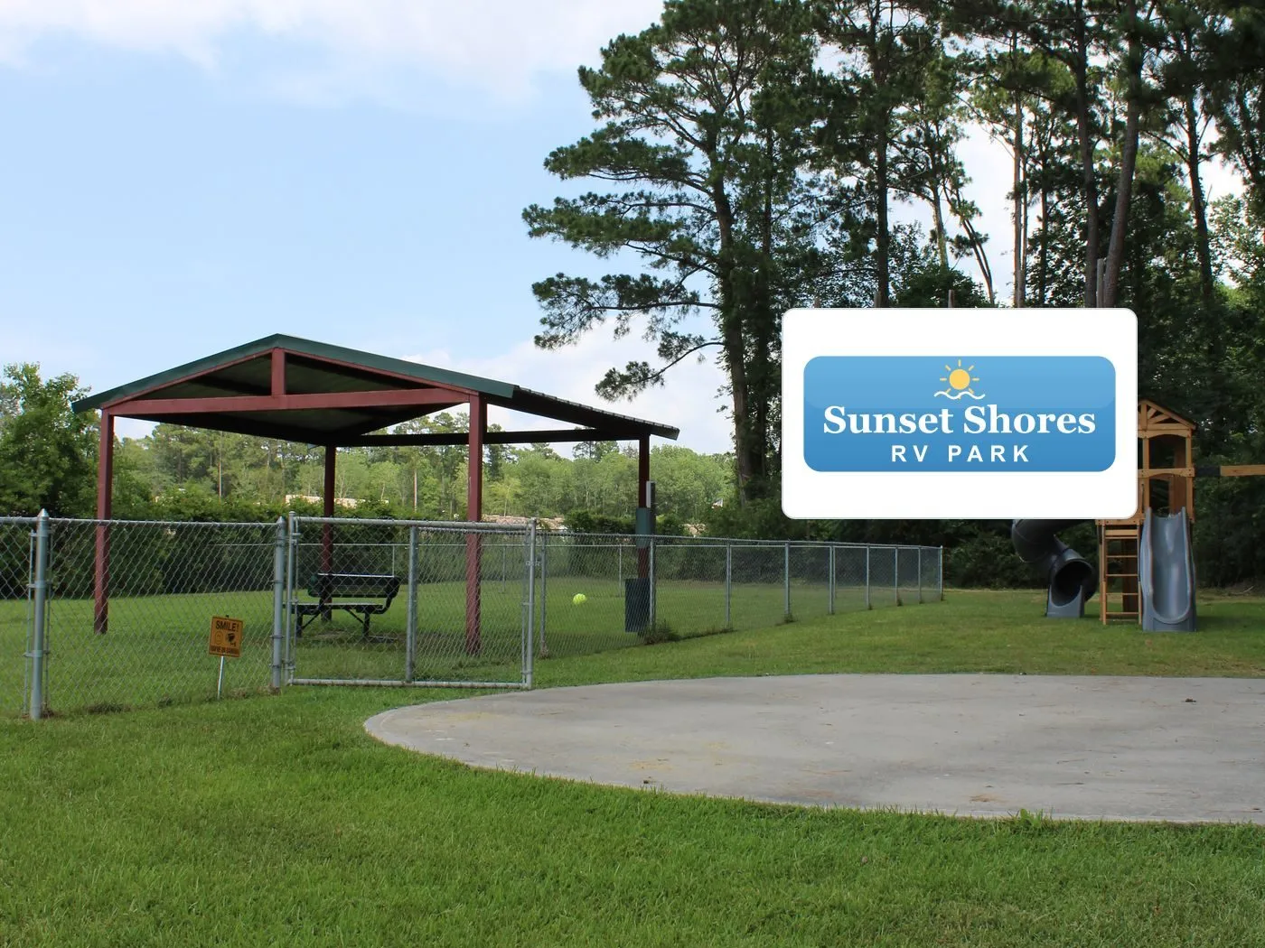 Entertainment Pavilion at Sunset Shores RV Park