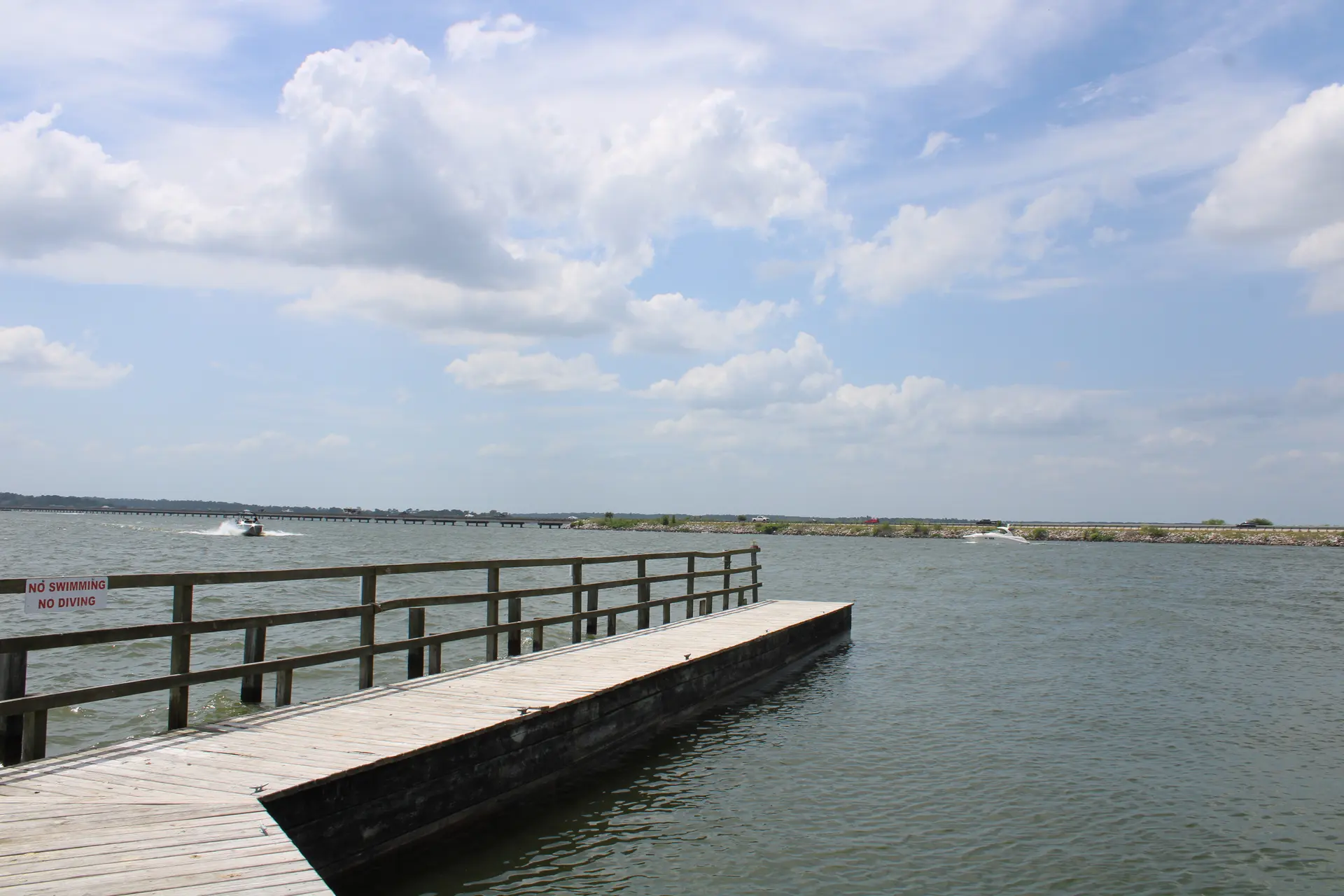Fishing Piers & Boat Access at Sunset Shores RV Park